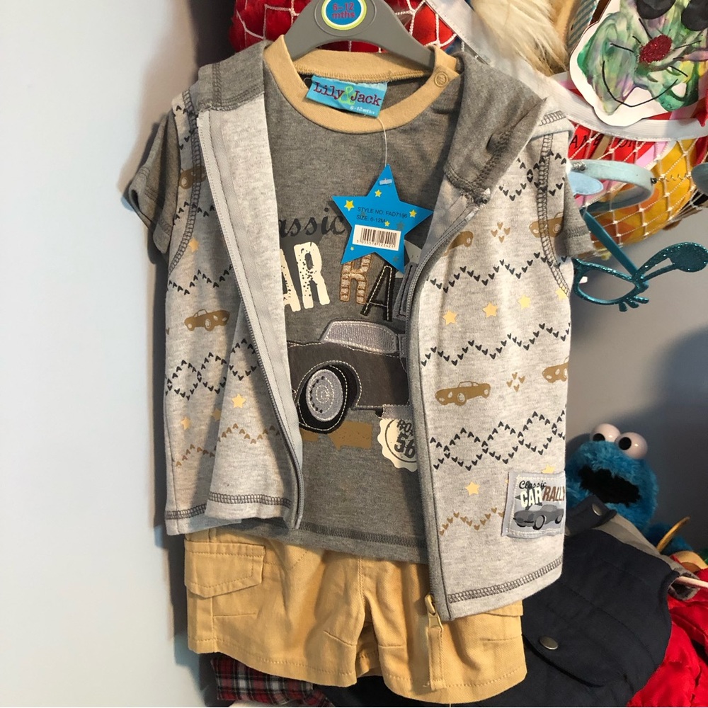 6-12 Month Boy’s Short set from Italy